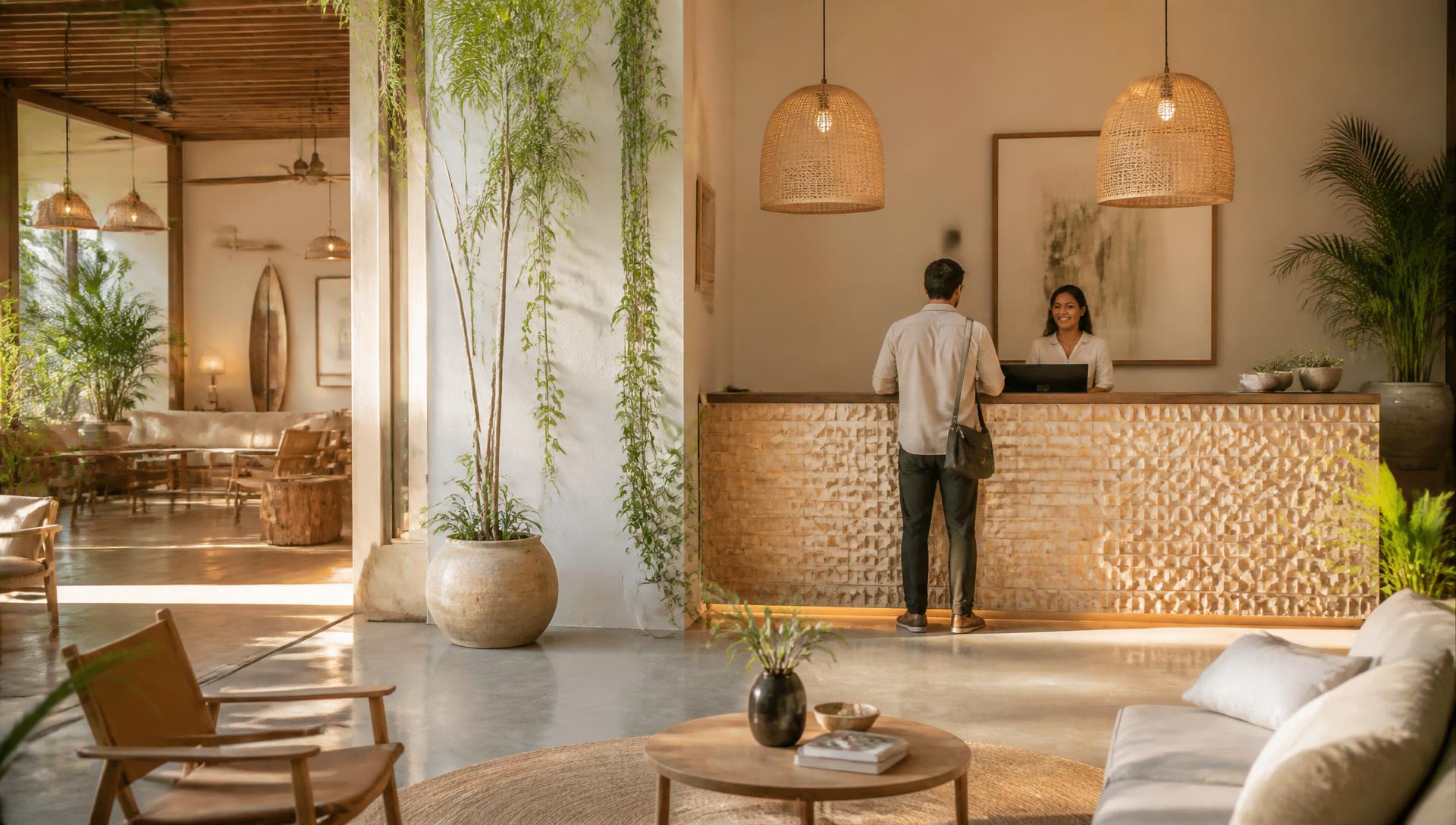 Inviting modern business interior captured for a Google Maps virtual tour